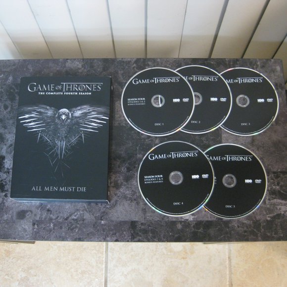 NWOT Game of Thrones TV series DVD complete season 4 - Picture 3 of 3